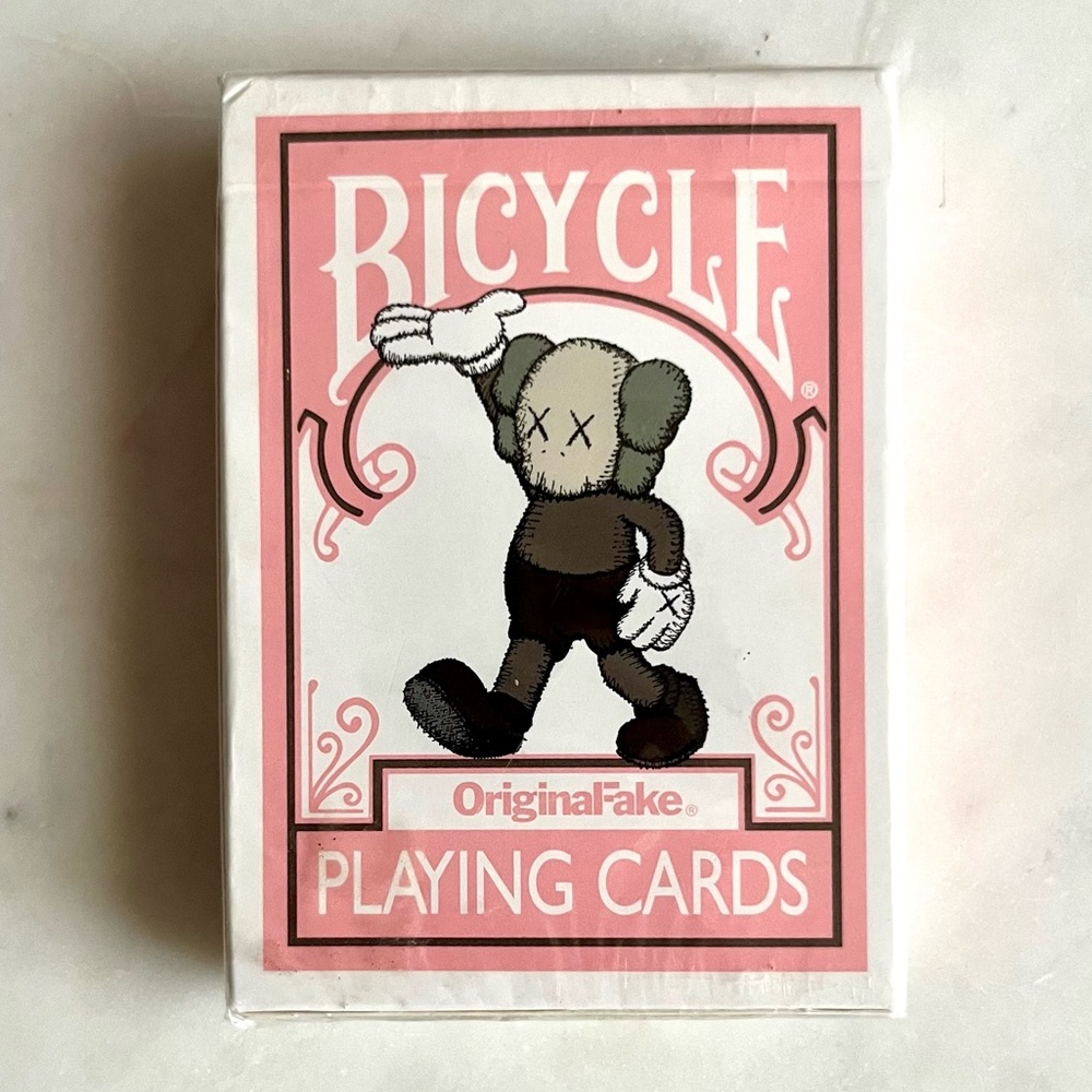 KAWS x Original Fake Bicycle Playing Cards Rare